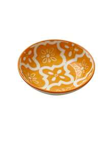1pc Vintage Bohemian Ceramic Small Sauce Dish, Japanese Style Dipping Bowl, Soy Sauce Vinegar Dish, Hotel Cuisine Appetizer Plate, Creative Painted Multi-Functional Seasoning Tableware - Multicolor - View 16