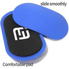 Best Sell-Metaball Blue Gliding Discs Core Sliders Smooth Use On Carpet Floor Exercise Sliders Equipment - Blue - View 6