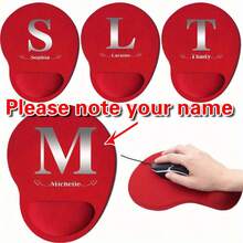 Personalized Custom Name Mouse Pad - High-End Durable Office & Gaming Desk Mat With Ergonomic Wrist Rest, Customizable Text & Symbols, Wear-Resistant Surface, Suitable For PC & Laptop, Minimalist Design, Premium Quality, Remote Work Essential, Smooth Touch, Must-Have For Tech Enthusiasts - Multicolor - View 4