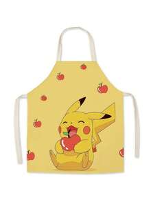 1 chiếc áo choàng vẽ tranh chủ đề Pokemon, quần áo bảo hộ khi vẽ, tạp dề không tay thời trang dành cho xưởng vẽ và sử dụng hàng ngày. - Nhiều màu - Xem 4