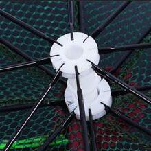 Foldable Shrimp Trap, Fishing Cage, Umbrella Net, Shrimp Net, Fish Trap, One-Way Fishing Net, Foldable Fishing Net, Fish Trap - Black - View 6