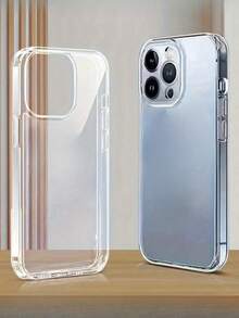 CteGlodrix Funda de teléfono transparente, minimalista y linda de alta calidad con cobertura completa y antideslizante para iPhone 17 Pro Max - transparente - Ver 3