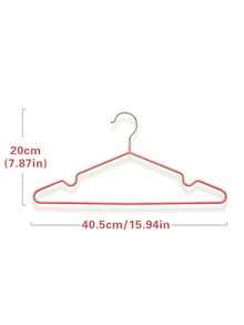 5/20 buah Gantungan Baju Tanpa Sambungan Anti Selip, Rak Jemuran Kamar Asrama, Pengatur Pakaian Balkon, Kokoh, Cocok Untuk Menggantung Kemeja, Gaun, Handuk, Hadiah Hari Ibu yang Luar Biasa - MultiWarna - View 10