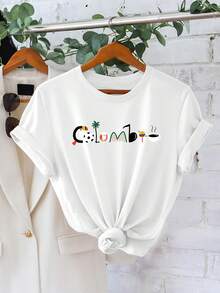 Women T-Shirts - White - View 1