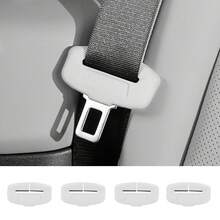 2/4件装通用安全带扣保护套 汽车安全带扣保护套 柔软硅胶防撞套，汽车配件 - A - 查看 9