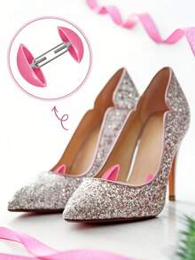 2pcs Adjustable Shoe Stretcher, Portable Mini Shoe Expander With Adjustable Height And Width, Suitable For High Heels And Sneakers, With Wrinkle Prevention And Shaping Function, Shoe Shaper And Extender. Unisex Shoe Care Accessory For Home Use, Also A Practical Gift. - Multicolor - View 9