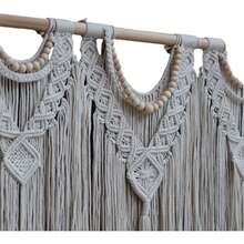 1pc Large Macrame Wall Hanging Boho Tapestry - Bohemian Handmade Tapestry Home Decoration For Bedroom Living Room Wedding Party, 43"X32 - Nhiều màu - Xem 1