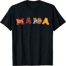 Disneybrand And Cars Mama Mother's Day Birthday Gift T-Shirt - Black 1 - View 1