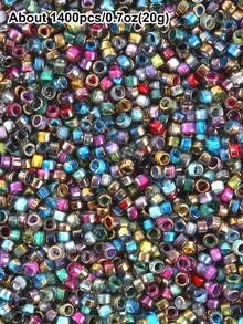 多色玻璃珠，DIY手链项链首饰制作工艺材料，珠子套装 - Seed bead - 查看 8