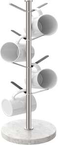 Cup Holder, Coffee Cup Holder Storage Rack, Suitable For Kitchen Countertops, Cabinets, And Cafes - Silver - View 5