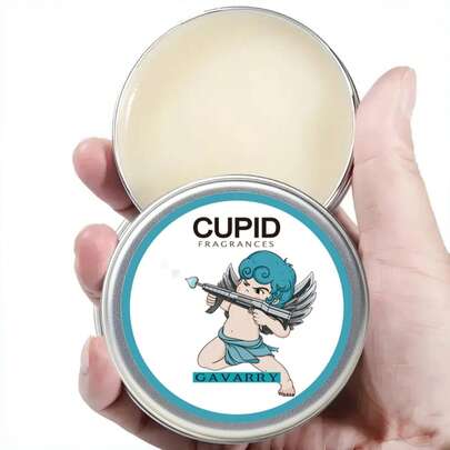 丘比特男士信息素固体香水 - 男士香氛膏 - 约会和社交场合的迷人香氛，不含防腐剂的液体配方，理想的男士礼物，旅行装纯信息素精油，活力四射的香气，便携瓶装
