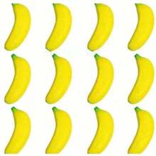 1pc Soft Squeeze Banana Simulator, Slowly Rising Anti-Stress Squishy Fruit Shaped Squeeze Toy, Fun And Stress Relief, Soft Plush Banana - Multicolor - View 5