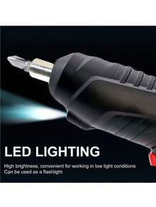 45件套迷你无线电动螺丝刀套装，可变形螺丝刀头，小型USB充电螺丝刀工具套装 - 彩色 - 查看 5