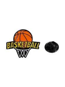 1/5件套篮球珐琅徽章套装，可爱运动胸针，可别在背包、夹克、帽子上，MVP 比赛时刻 LOVE 篮球徽章，篮球迷礼物，学生派对背包装饰，观赛、日常穿搭、篮球爱好者收藏、节日礼物趣味徽章 - 彩色 - 查看 13