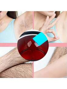 1pc Painless Facial Hair Remover - Waterproof, Odorless, Easy To Use Mustache & Beard Removal Stick - Multicolor - View 2