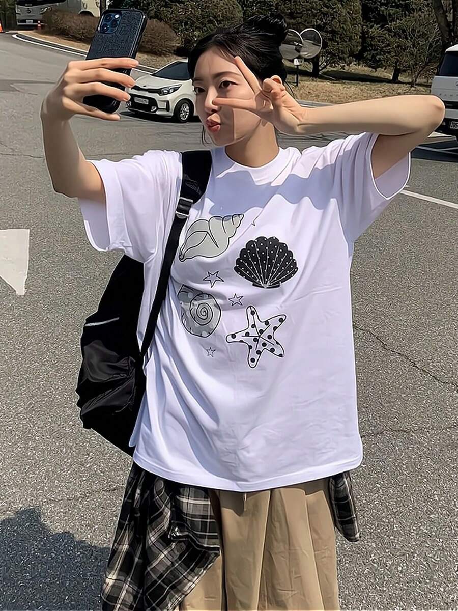 Women T-Shirts - White - View 1