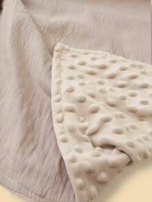 1pc Lightweight Chenille Baby Blanket, Soft & Comfortable For Spring/Summer - Multicolor - View 4