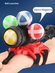 1 Set Spider Web Shooter Ball, Spider Hero Advanced Spider Web Technology Toy (Random Delivery) - Multicolor - View 4