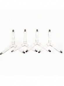 Bộ 4 kẹp tam giác dùng để cố định ga trải giường, chăn và vỏ bọc ghế sofa, chống trượt. - Nhiều màu - Xem 11