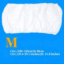 Tấm chắn nước cỡ lớn cho lồng chim - Lưới chống muỗi và côn trùng | Tấm bảo vệ lưới lồng chim hình vuông và tròn cho vẹt. Ngăn lông chim bay ra ngoài và lưới chắn lồng. - Một cỡ - Xem 6