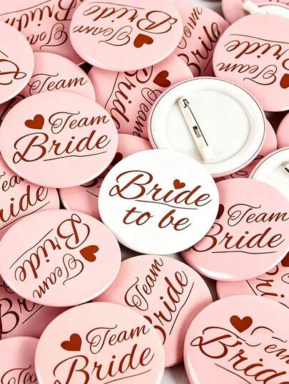 Bride Tribe Bride Badge, Wedding Decoration, Bachelorette Party, Bridesmaid Gift, Bachelorette Party Supplies
