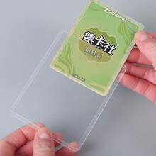 25/50 Pack Card Sleeves Game Card Protectors PVC Hard Plastic Toy Card Sleeves Card Protectors Trading Storage Gifts 3 X 4 Inch - Multicolor - View 9