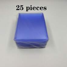 25/50 Pack Card Sleeves Game Card Protectors PVC Hard Plastic Toy Card Sleeves Card Protectors Trading Storage Gifts 3 X 4 Inch - Multicolor - View 13