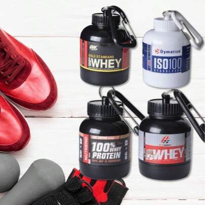 Phễu đựng bột protein mini cầm tay thời trang, lọ đựng thuốc nhỏ có móc khóa, hộp đựng bột nhỏ kèm móc chìa khóa, bảo vệ lòng bàn tay bằng silicon chống trượt, chống chai sạn khi tập tạ, có thể kết hợp với túi treo cầm tay, mặt dây chuyền đựng bình xịt cầm tay, kẹp dây thun đa năng ngoài trời, quà tặng thiết thực cho người đam mê thể dục và thể thao ngoài trời, quà tặng nhỏ cho các sự kiện, thích hợp mang theo trong phòng tập gym và các hoạt động ngoài trời.