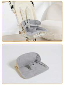 1 pieza Cojín para asiento de cochecito de bebé, multicolor, almohadilla universal para cochecito de todas las estaciones, accesorios para cochecito de bebé - Multicolor - Ver 8