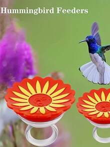 1 chiếc máng ăn chim ruồi cầm tay, cho phép bạn tự tay cho chim ruồi ăn trong vườn. Thiết bị cho chim ăn di động sáng tạo này giúp bạn kết nối gần gũi hơn với thiên nhiên, máng ăn chim hoang dã cầm tay bằng nhựa không cần pin. - Một cỡ - Xem 4