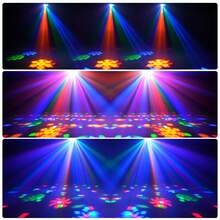 Đèn DJ cho tiệc tùng, đèn cầu disco, đèn chiếu nhấp nháy, đèn LED điều khiển từ xa kích hoạt âm thanh, các buổi họp mặt gia đình, trình diễn ánh sáng, biểu diễn trực tiếp, câu lạc bộ cắm trại, quán bar, karaoke, sinh nhật, ngày lễ, lễ hội, phòng nghe nhìn, đèn tạo không khí cho phòng tập thể dục. - Đèn trang trí tiệc theo chủ đề - Xem 7