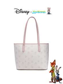 Disney Judy Rabbit 联名款女士商务休闲包，简约大容量单肩包，时尚百搭，适合工作、通勤和休闲场合。 - 彩色 - 查看 4