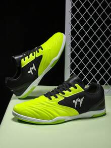 Unisex Football Shoes, Fashionable, Comfortable, Non-Slip, Wear-Resistant, Soft Sole, Versatile Outdoor Sports Shoes - Yellow - View 5