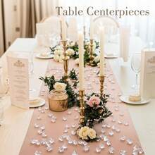 121pcs Fake Acrylic Ice Stones, Transparent Acrylic Fake Diamond Filler For Vases, Plastic Crystal Clear Fake Crushed Ice Stones, Acrylic Gems Suitable For Home Decor, Tabletop Scattering, Events, Wedding Decoration, Photo Props - 121pcs - View 11