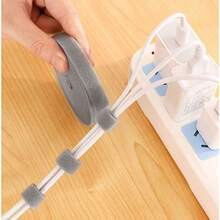 1 Roll (1m/3m/5m, 5 Rolls Of Each Length) Charging Cable Organizer, Cable Ties, Hook And Loop Cable Ties, Data Cable Storage, Self-Adhesive Double-Sided Winding Hook And Loop Straps, Suitable For Headphones/USB Cables, Computer Cables, Desktop Cable Organizer, Cable Management, Home Office Storage, Christmas Holiday Gift - Multicolor - View 5
