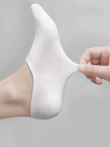 5/10 Đôi tất nam trong suốt mùa hè, tất ngắn không đường may, tất mỏng kiểu thuyền, tất thường ngày. - Nhiều màu - Xem 3