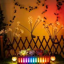 60 LED Solar Dandelion Lantern - Automatic On/Off, Dual Modes For Lawn, Yard And Christmas Decor, Creates Enchanting Nights! - 彩色 - 查看 2