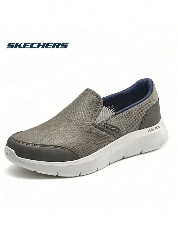 Skechers Men's Go Walk Flex Slip-On Casual Walking Shoes - Taupe - View 1