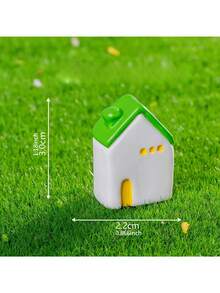 Resin Material Small House Model/Miniature House/Distressed/Cute/Model House Micro Garden//Moss Terrarium Home Decor/Craft/Model - Multicolor - View 6