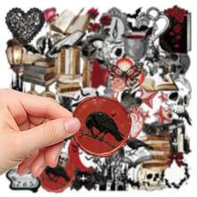 50pcs Eternal Night Court Stickers For Scrapbook, Diary, Planner, Guitar, Skateboard, Phone Case, Laptop, Suitcase - View 2