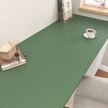 1 Roll Matte Green Solid Color Wallpaper, Peel And Stick Removable Wallpaper, Suitable For Bedroom Wall Decor, Contact Paper For Home Decor, Thickened Vinyl Wrap For Kitchen, Living Room, Bathroom - Frosted Green - View 7