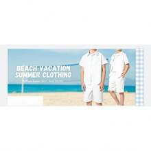 Boys 2 Piece Textured Linen Outfit Summer Short Sleeve Button Down Shirt & Shorts Set Beach Vacation Casual Clothes - Màu be - Xem 7