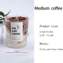 1/2 cái Nến thơm dạng thạch mới (Hương vị: Matcha/Cà phê đá), Trang trí trong nhà, Phù hợp trang trí đám cưới, Trang trí ký túc xá, Ngày lễ Tình nhân, Sinh nhật, Quà tặng gia đình & bạn bè, Trang trí phòng khách & phòng ngủ, Tiệc, Quà tặng Ngày của Cha, Giá đỡ nến, Quà tặng thú vị cho bạn trai/bạn gái, Quà tặng tri ân giáo viên/Quà tặng phù dâu - Nhiều màu - Xem 18