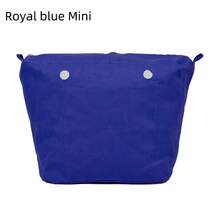 New 1pc Waterproof Obag Inner Classic Mini Canvas Organizer Insert Lining Zipper Pocket For Standard Classic Mini O Bag Accessoires - Multicolor - View 27