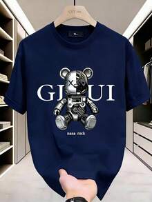 GucciS Modern Elegant And Timeless Classic USA-Shirt-LeeS/DiorSSNew Casual-Shirts Men And WomenUnisex Casual-Shirts - Xanh đậm - Xem 5