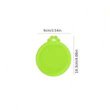 1/2/5pcs Random Color Cat/Dog Can Lid, Fresh Keeping Silicone Seal Cover, Universal Canned Food Lid - Multicolor - View 4