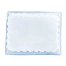 Rectangular Mold With Waves, High Capacity For 7 Liters For Gelatin. Ideal For All Types Of Events And Baking Creations. - View 5