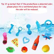 6 món đồ chơi tương tác cho thú cưng, kiểu dáng ngẫu nhiên, chất liệu và thiết kế ngẫu nhiên, đồ chơi nhai có tính năng tương tác, thiết kế dây kéo, đồ chơi vui nhộn, đồ chơi nhai cho chó, đồ chơi kích hoạt âm thanh, giúp thư giãn tương tác lâu dài. - Nhiều màu - Xem 5