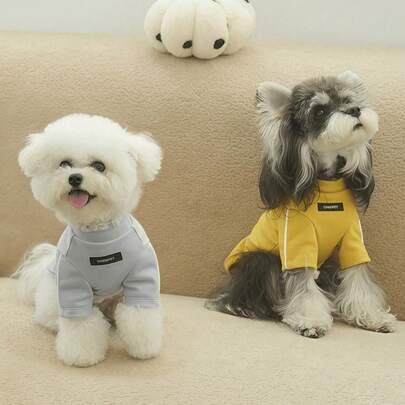 Camiseta sin mangas suave para mascotas, jersey minimalista para perros, perfecto para uso diario