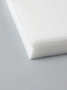 200/100 piezas Almohadillas de papel filtro desechables para uñas, papel de filtración de polvo para aspiradora de uñas, almohadillas de tela no tejida portátiles para salón de uñas profesional - Blanco - Ver 6